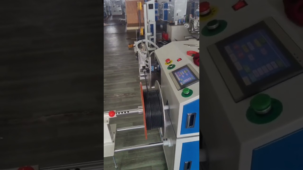 Präzise Drahtverarbeitung: Automatische Zähl-, Schneid- und Wickelmaschine für die Industrie