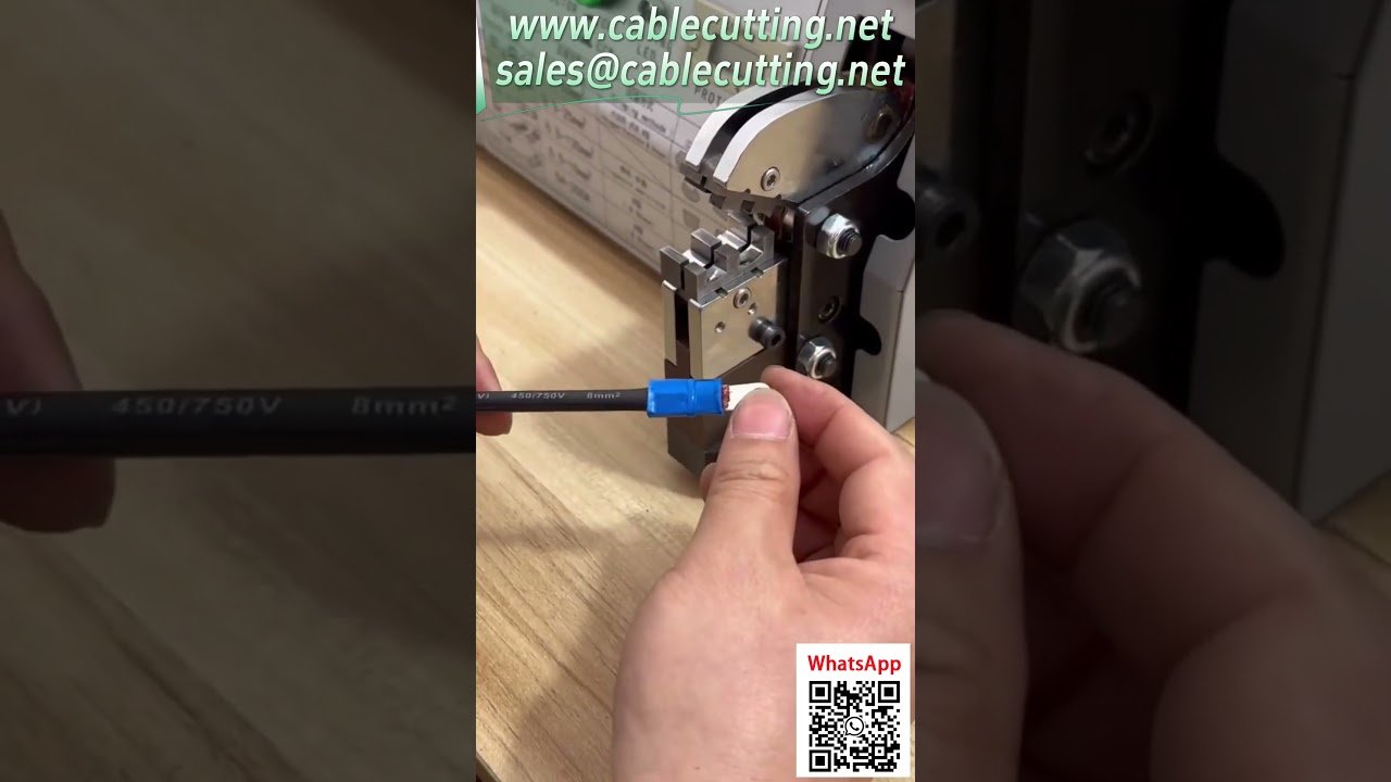 Elektrische Kabelschuh-Pressmaschine für SC-Anschlüsse 16-70mm² – vielseitige Formen wählbar #Automatisierung
