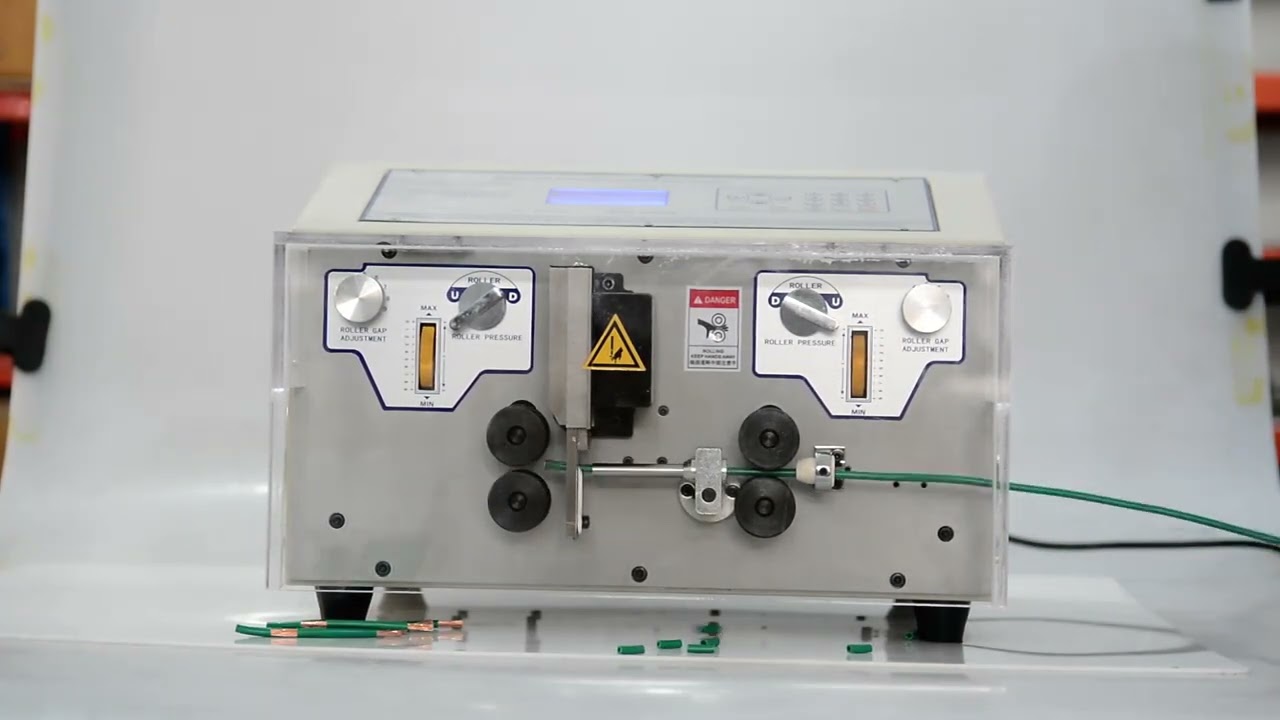 SWT-508 JE/JES: Computerautomatische Kabel- und Drahtabisolierungsmaschine mit Touchscreen (0,1–8 mm²)