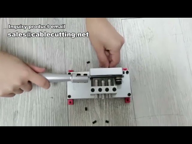 Präzisions-Schrumpfschlauch-Schneider | Automatischer Schlauchschneider für Kabelverarbeitung