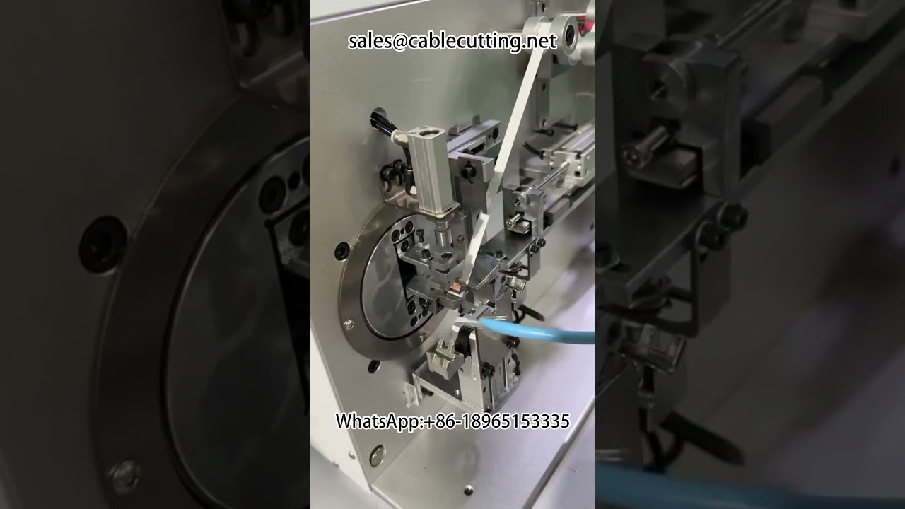 Ethernet-Kabelbaum Kupferfolienwickelmaschine | Automatisierte Drahtbearbeitung