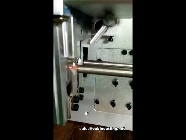 Automatische Kupferdraht-Schneid- und Abisolier Maschine – Höchste Effizienz in der Kabelfabrikation