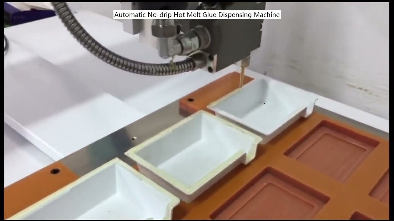 Automatische tropffreie Heißkleber-Dosiermaschine für präzise Verpackung
