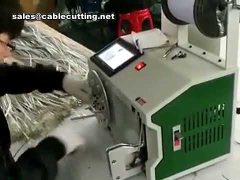 Automatische Drahtspulenwickelmaschine mit Drahtbinder und Kabelbinder – All-in-One Lösung für Kabelverpackung