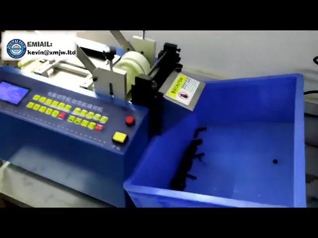 Hochgeschwindigkeits-Schneidemaschine für Aluminiumdraht, PVC-Schlauch und Schrumpfschlauch – präzises Schneiden verschiedener Materialien