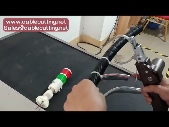 Automatische Kabelbinder-Bindemaschine für Nylon-Kabelbinder auf Rolle (200 mm)