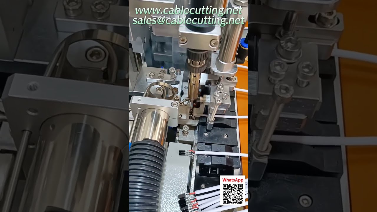 Automatische Drahtschneid- und Abisoliermaschine mit Vibrationszuführung – Präzision für die Kabelverarbeitung