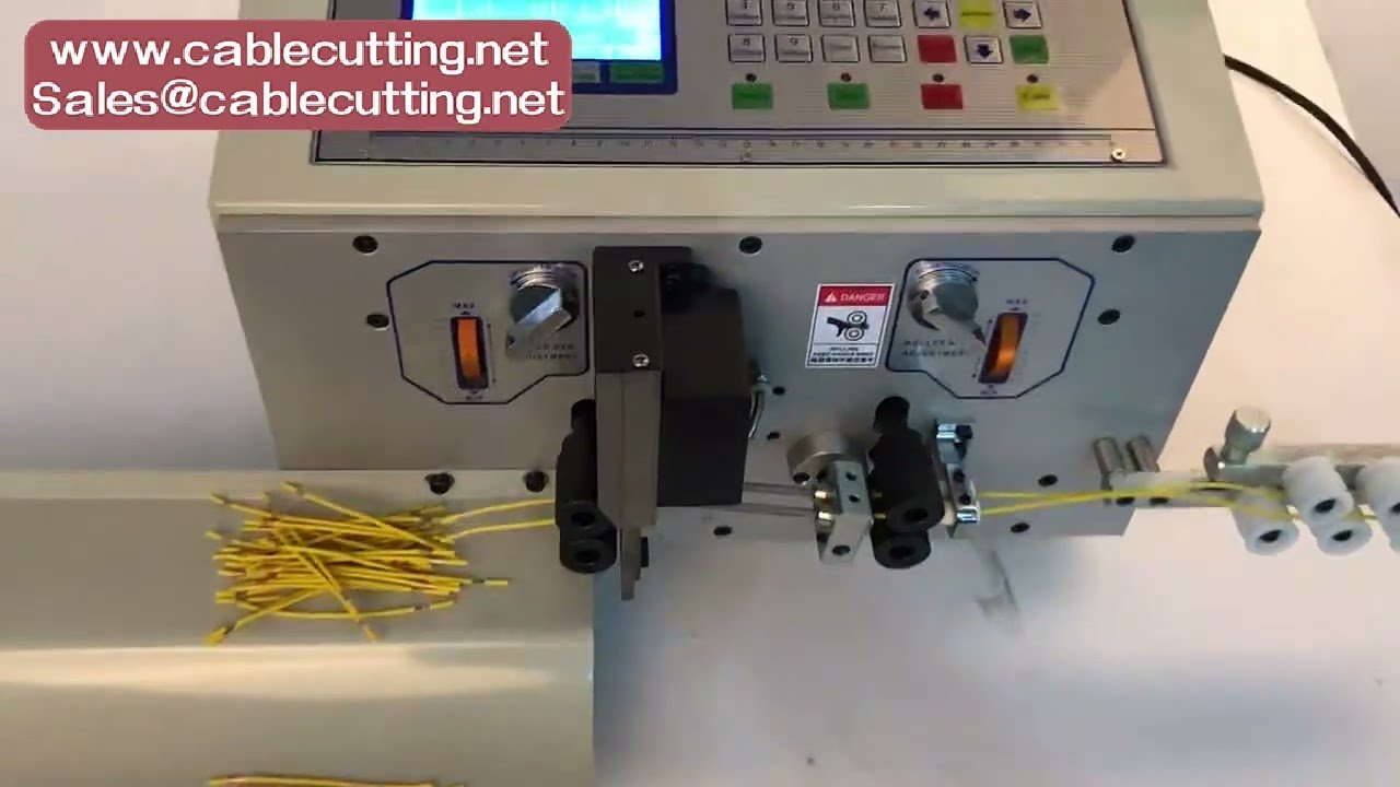 Automatischer Kabelabisolierer 0-1-4-5mm² – Abisolier- und Schneidemaschine für Computerkabel