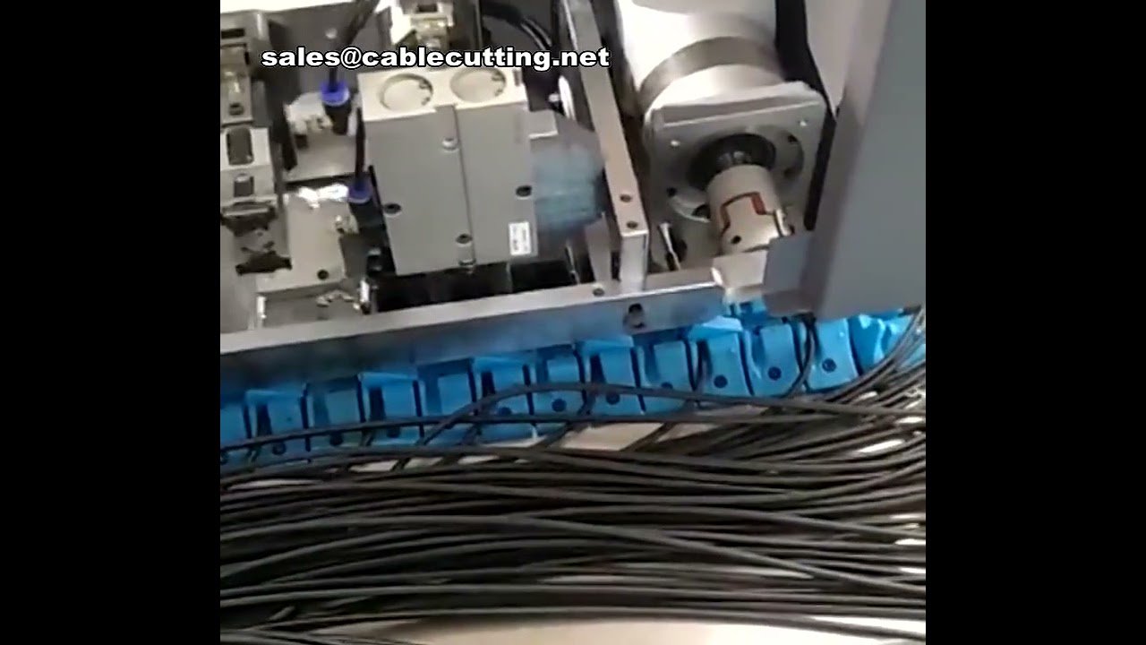 Automatische Kupferfolie & Aluminiumfolie Abisolier- und Verdrillmaschine für Kabel – Car Audio & Industrie