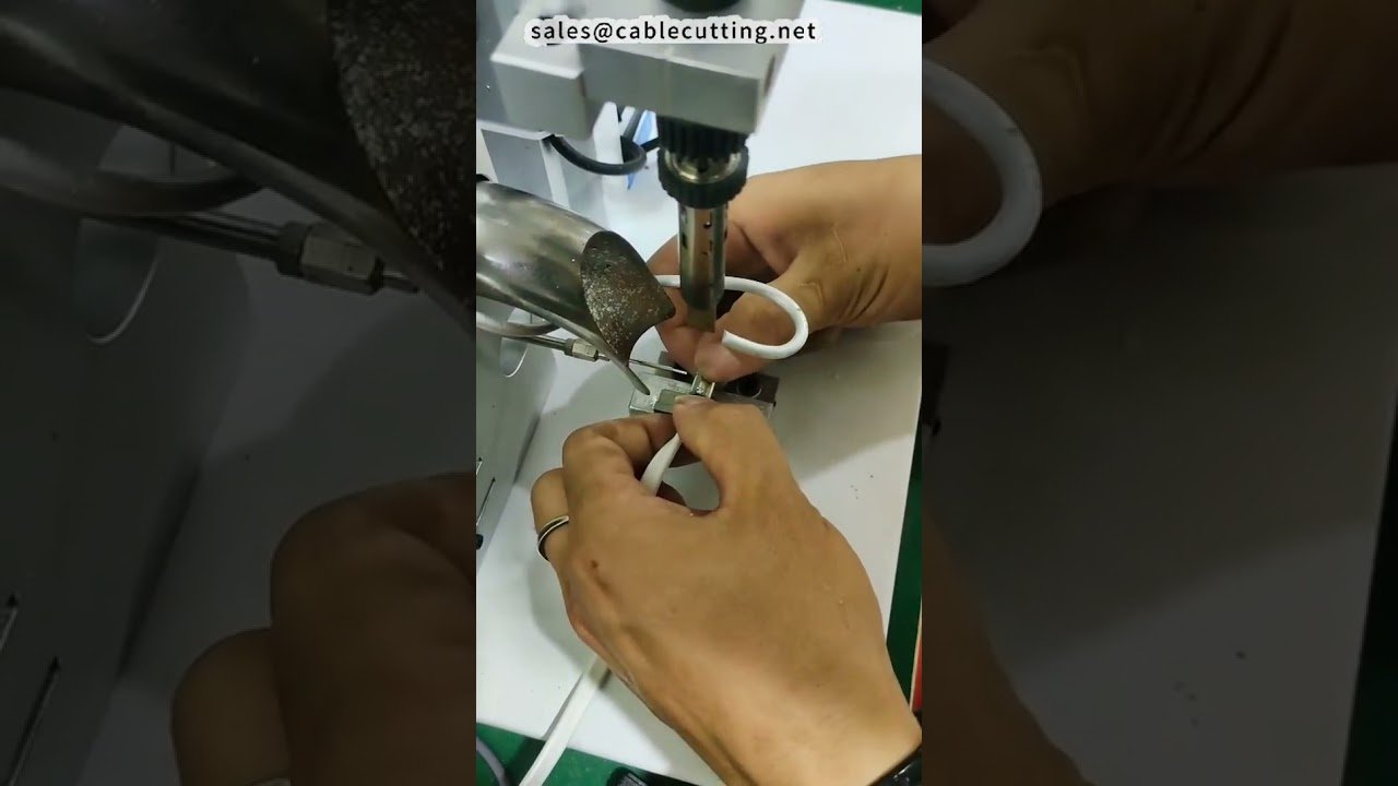 Universelle DC-Stecker-Lötmaschine: Handhabt verschiedenste Größen
