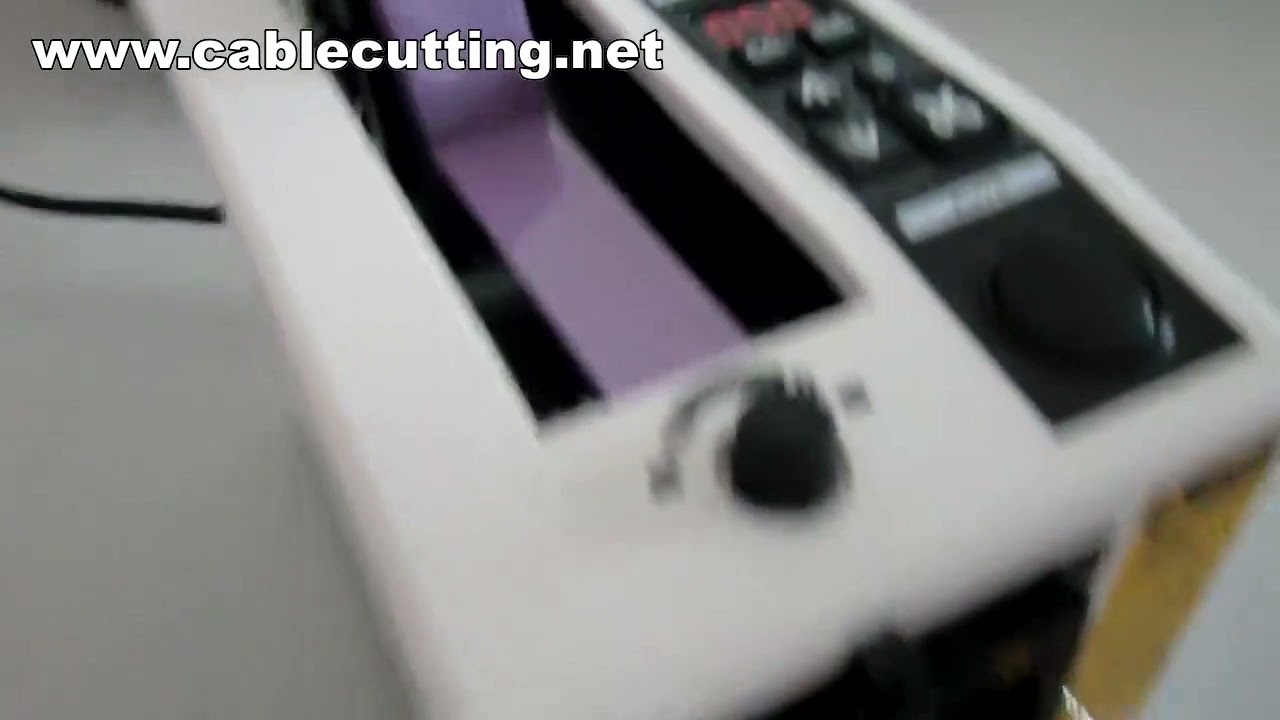 Elektronische Abdeckband-Schneidemaschine | Präziser Klebebandspender mit Schneidklingen