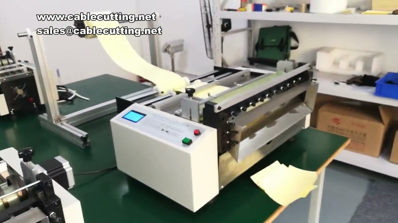Automatische PVC-Folien-Schneidemaschine | PET- und Blasenfolie-Cutter für Verpackungsmaterial
