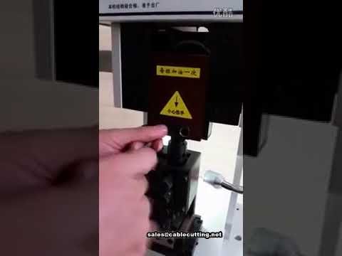 Crimpmaschine für Kabelschuhe – Bedienung & Fehlerbehebung (Video-Tutorial)