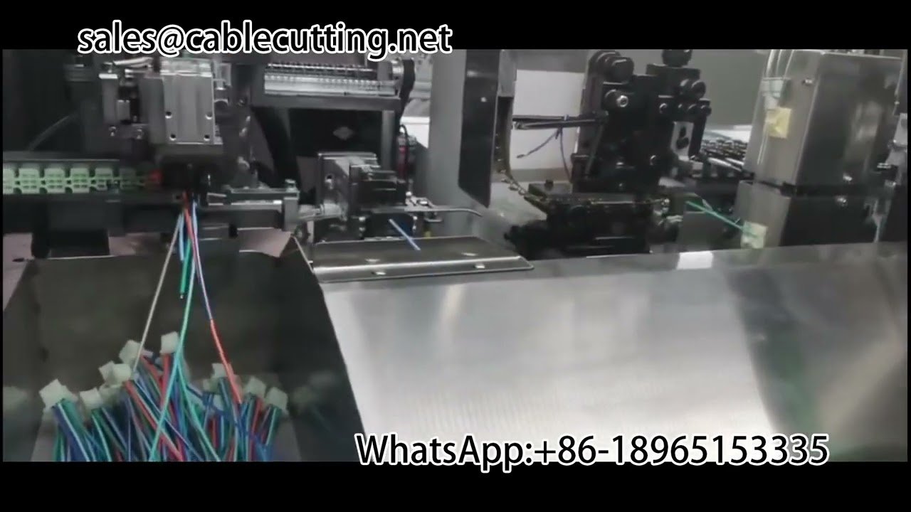 Automatische Terminal-Einfügemaschine für Steckergehäuse | Kabelbaum-Ausrüstung & Crimpmaschine