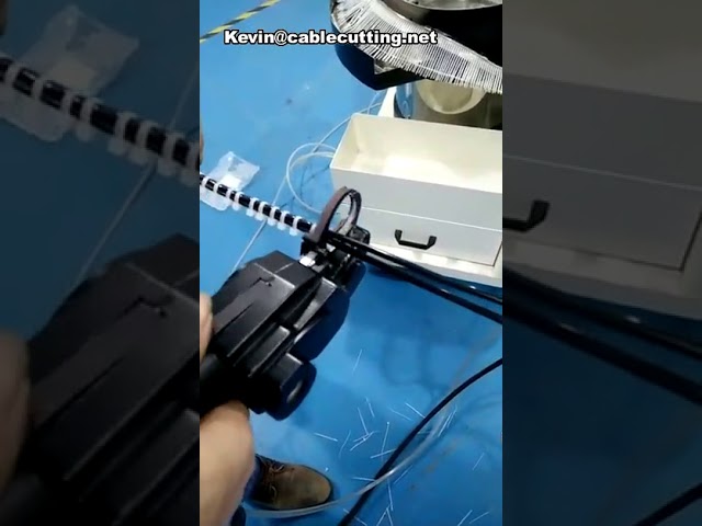 Automatische Nylon-Kabelbinder-Bindemaschine | Hochgeschwindigkeit & Effizienz