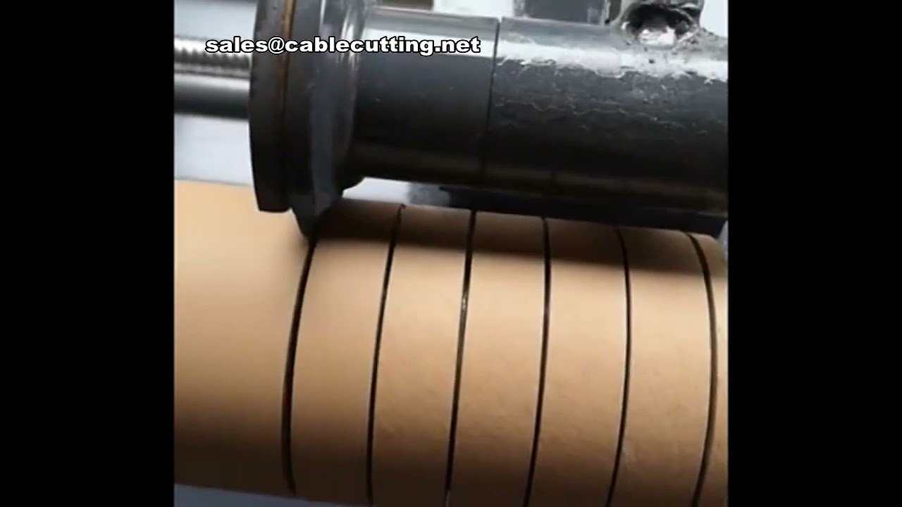 Präzise automatische Papierrohr-Schneidemaschine | Kraftkern-Zylinder-Schlitzanlage für die Industrie