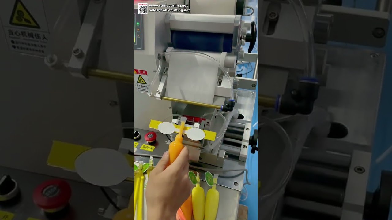 Automatische Etikettiermaschine für Jelly Cups – Flachflächen-Etikettierer für Lebensmittelverpackungen