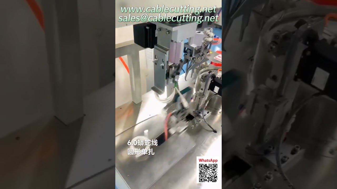 6-Spindel Automatische Drahtschneide- und Abisoliermaschine – Präzision für die Kabelverarbeitung