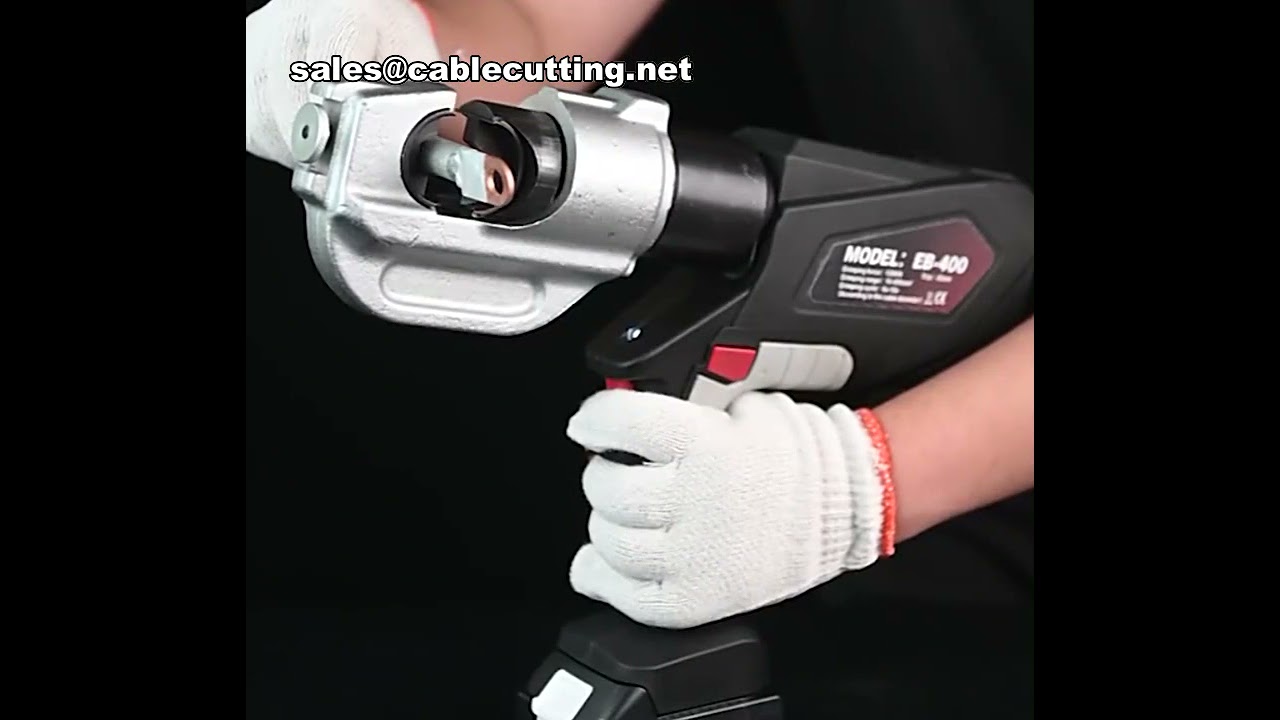 Professionelle Elektro-Hydraulik Crimpzange für Kupferkabelschuhe und Starkstromkabel | Manuelles Crimpwerkzeug