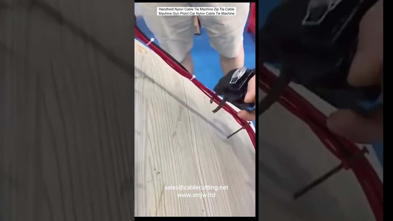 Handgeführte Kabelbinder-Pistole für Nylon – Effizient & Ergonomisch