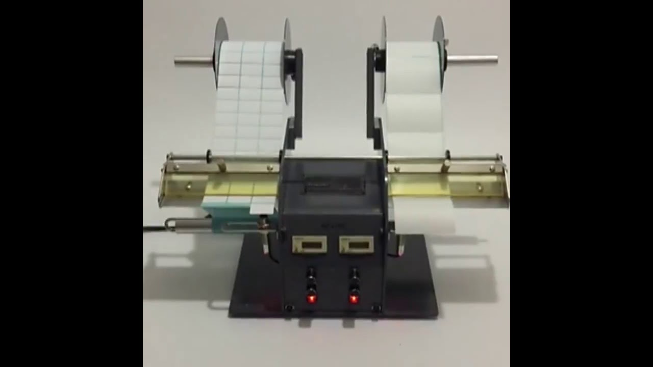 KS 218C: Intelligente automatische Etikettenabzieh- und Schneidemaschine für Thermopapier