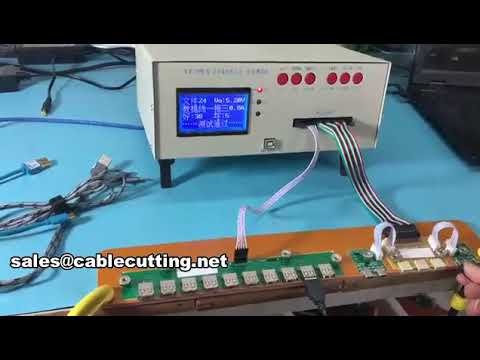 Automatische USB-Kabel-Prüfmaschine WPM-8681 – Hochgeschwindigkeits-Qualitätskontrolle