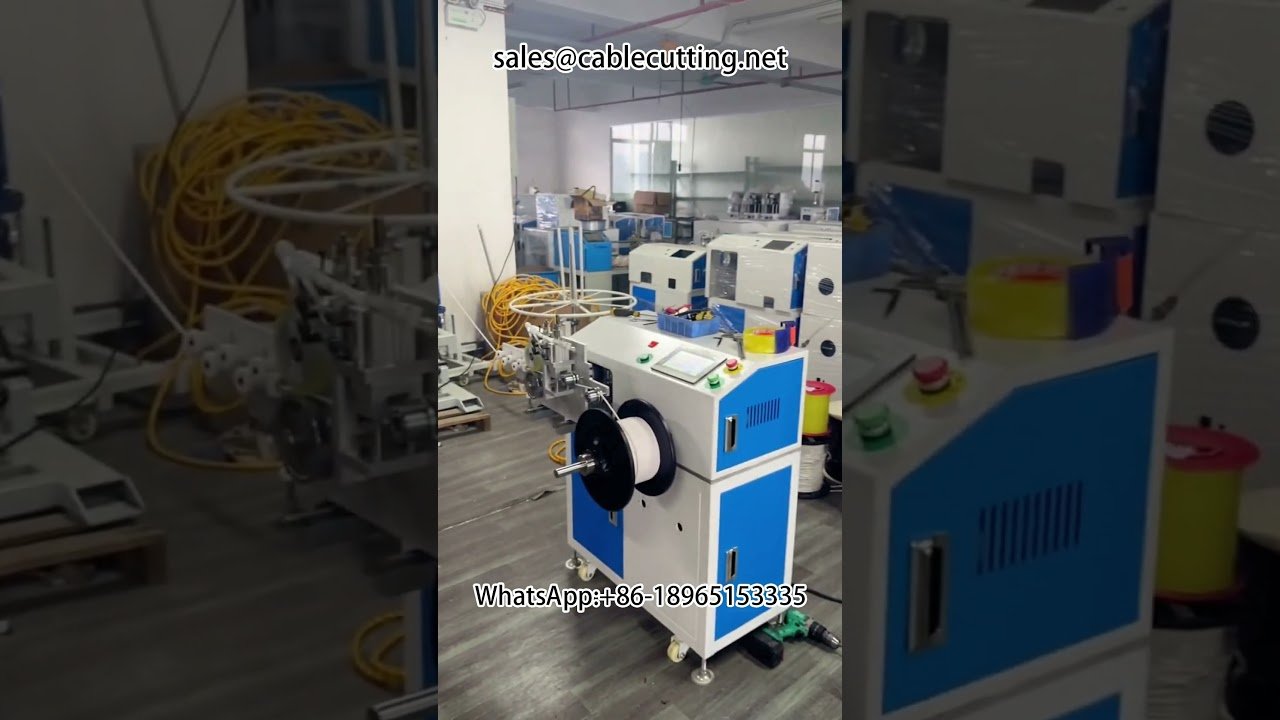 Großspule-auf-Kleinspule Meterzähl-Wickelmaschine mit frequenzumrichtergesteuertem Abzug