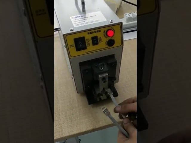 Professionelle RJ45-Crimp-Maschine – schnelle & zuverlässige Netzwerkverbindungen