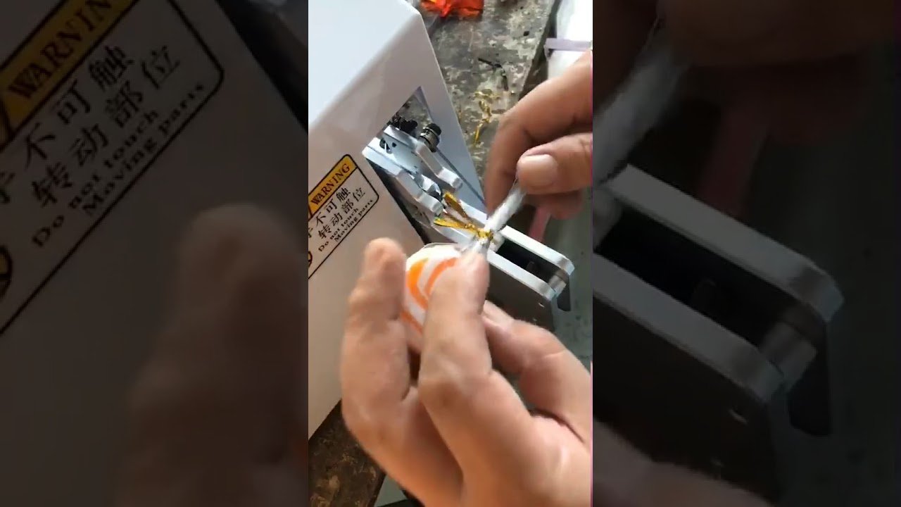 Golddraht-Verschlussmaschine P-X-2 für Plastiktüten – Automatisierte Verpackung