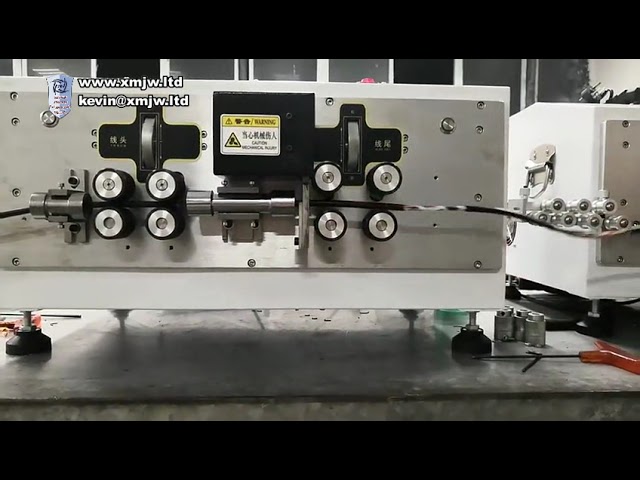 Achtrad-Antrieb Abisolier- und Schneidemaschine für BV-Draht – Automatisch & präzise
