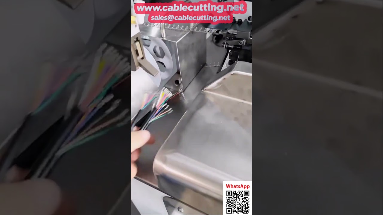 All-in-One-Abisolier- und Crimp-Maschine: Effiziente Verarbeitung von Mehrleiterkabeln