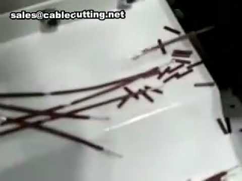 Kabelabisolier- und Schneidemaschine: Automatisch Abisolieren, Schneiden & Verzwirbeln