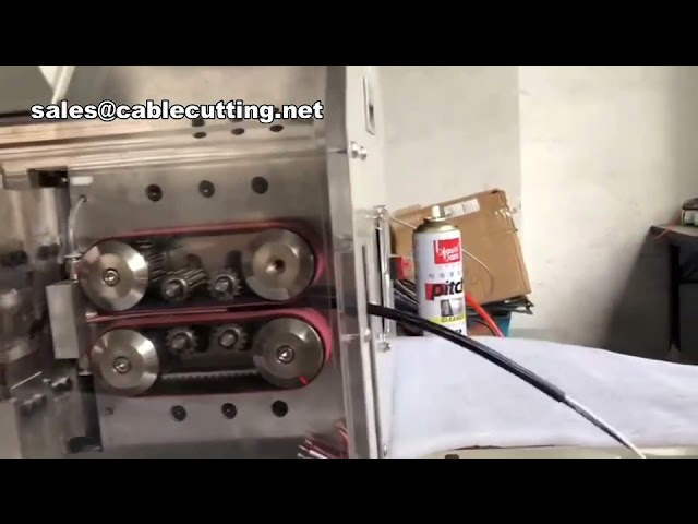 Automatische Mehrkern-Abisoliermaschine – Präzises Kabelabisolieren & Schneiden