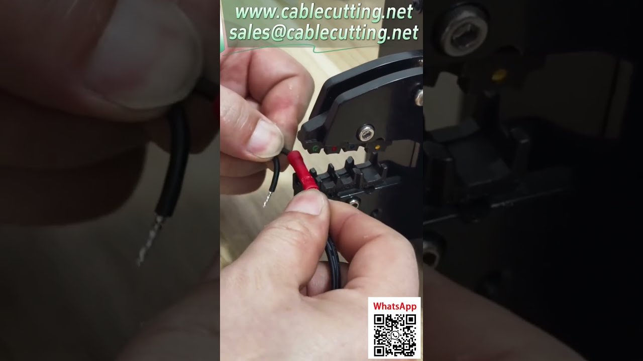 16M Pneumatische Crimpmaschine – 2,3 Tonnen vertikales Crimpen für 16 mm², mit Druckausgleich