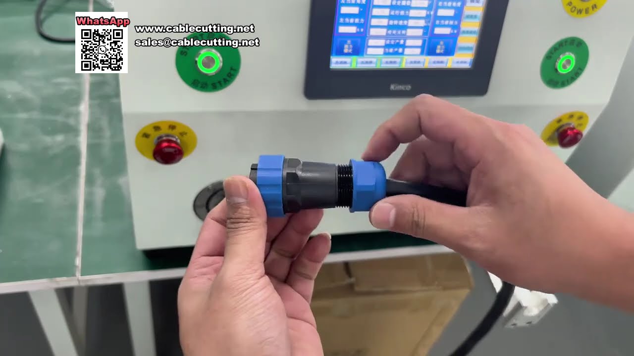 Intelligente automatische Schraubmaschine für effiziente Kabelbaum-Fertigungsstraße