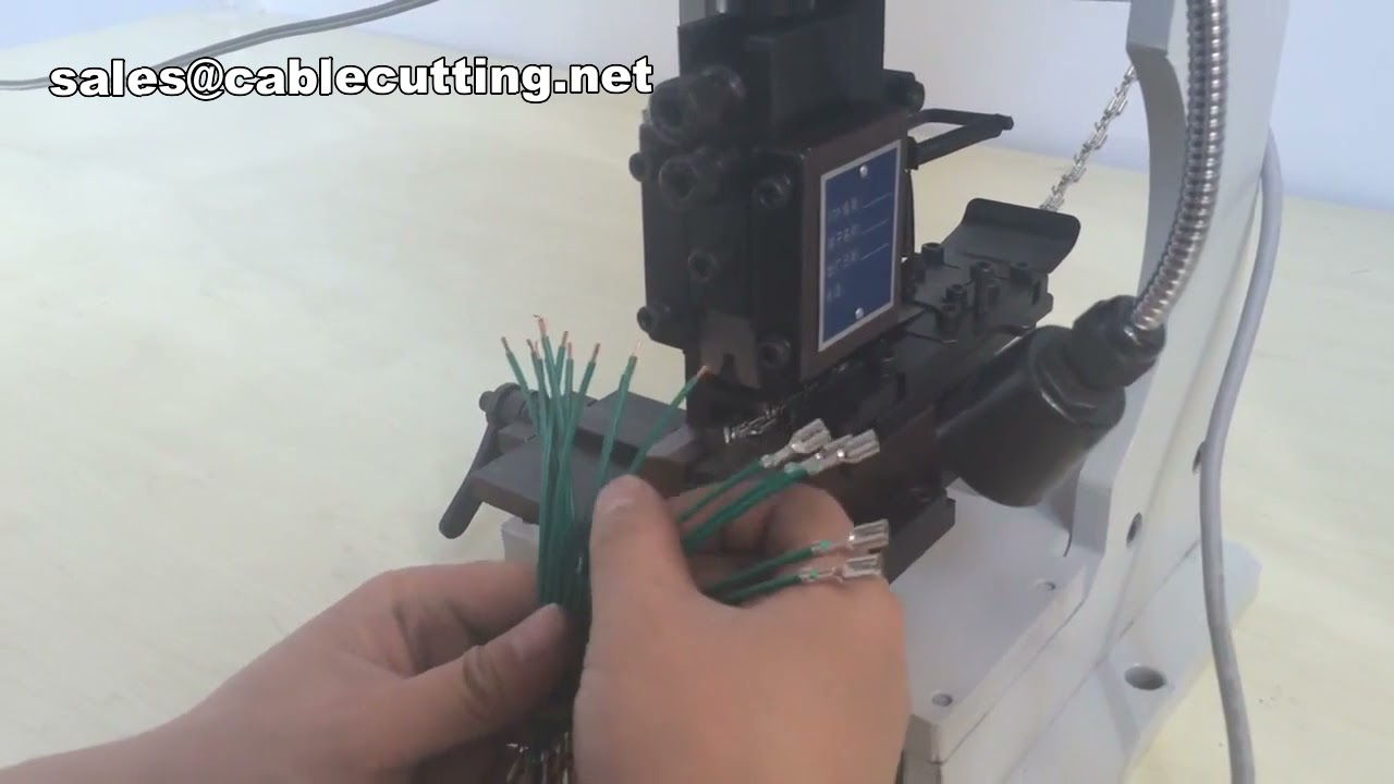 Super leise Crimpmaschine für Kabel und Leitungen