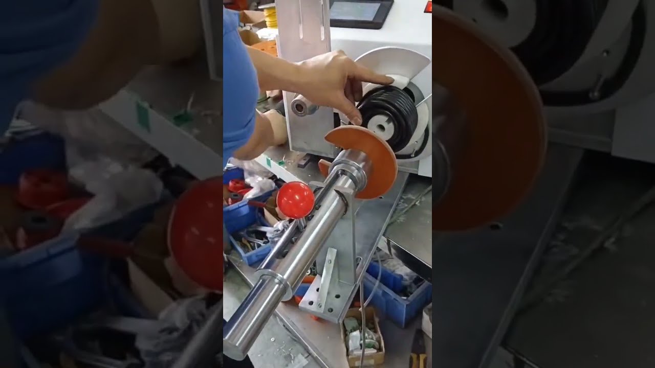 Automatische Traversenwickelmaschine für Kabelbäume mit Kopf-Schwanz-Halterung #Maschine #Automobil #DIY