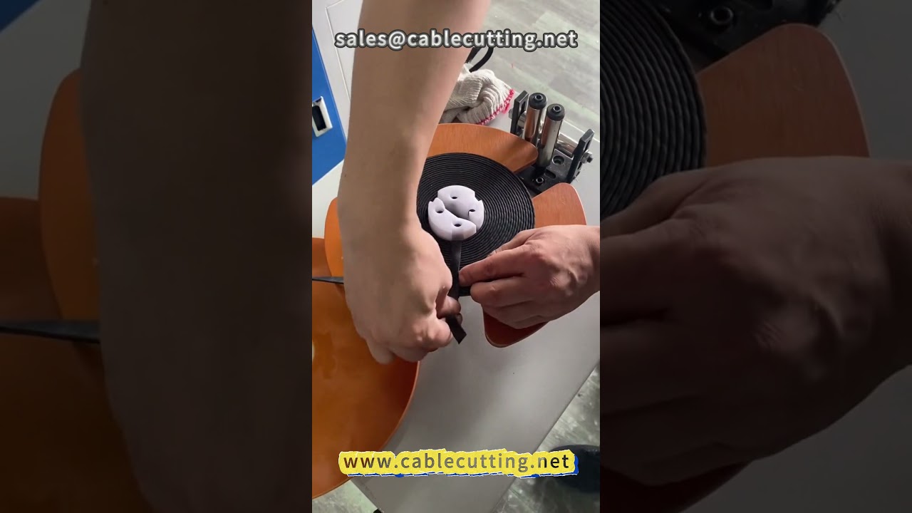 Professionelle Flachbandkabel-Verarbeitungsmaschine für Netzwerk- & HDMI-Kabel | Kabelverarbeitung & Automatisierung