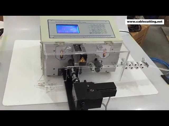 WPM-09T: Automatische Abisolier-, Schneid- und Verdrillmaschine für effiziente Kabelbearbeitung