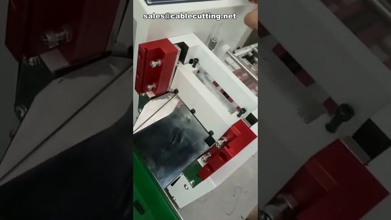 Vollautomatische PVC-Schrumpfschlauch-Rohrschneidemaschine & Drahtschneider – Hochpräzise