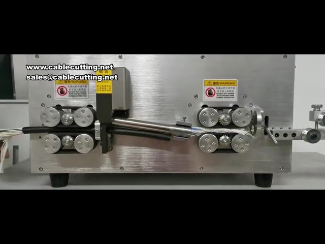 70 mm² Automatische CNC-Abisoliermaschine für mehrdrähtige Kabel und dicke Kabelmäntel