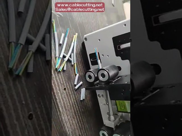 16mm² Kabelabisolier- und Schneidemaschine – Automatisch & Präzise für Ihre Produktion