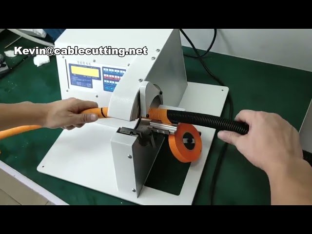 Automatische elektrische Kabelbaum-Beflechtungsmaschine – PVC-Kabelzug und Ankerwickelband effizient verarbeiten
