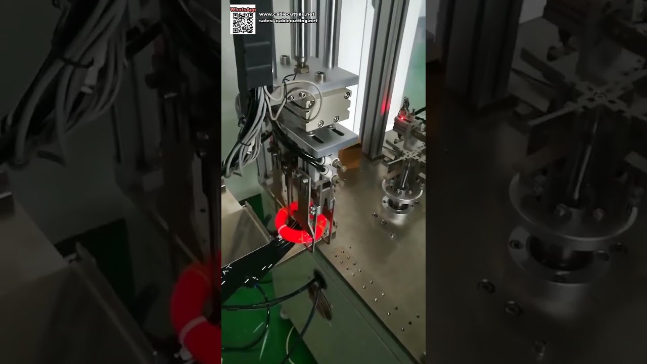 Hochmoderne automatische Wickel- und Kabelbinde-Maschine für Aufhängekarten-Trimmerlinien