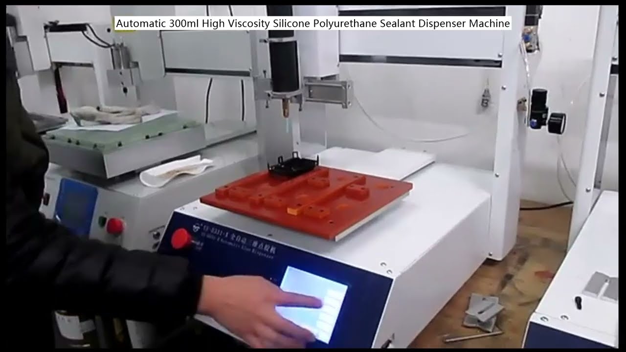 Automatische 300ml Hochviskose Silikon-Polyurethan-Dichtstoff-Dosieranlage