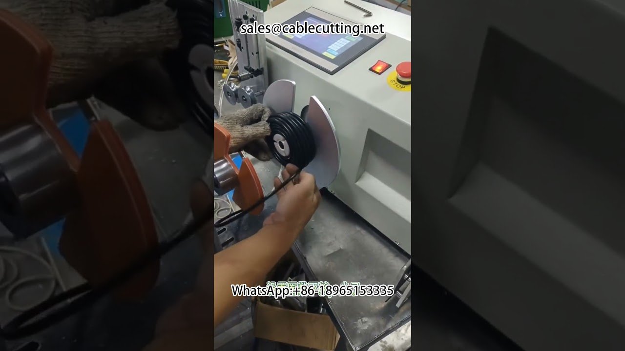 Präzisionswickelmaschinen für Kabel & Leitungen | Automatisierte Meterwickler