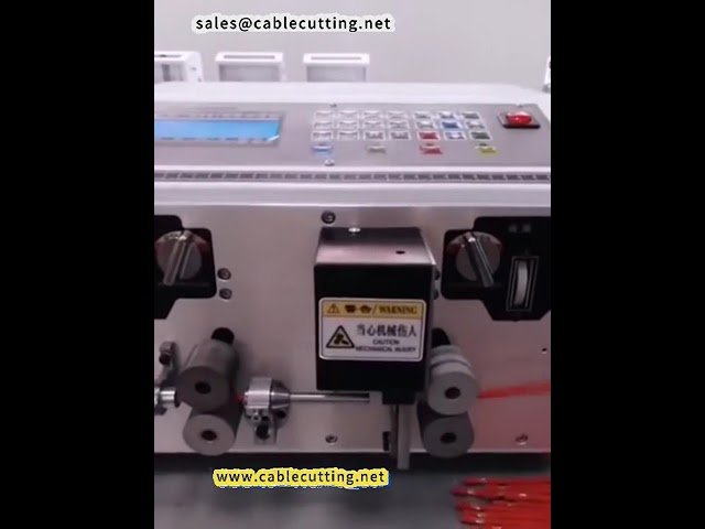 Automatische Abisolier- und Schneidmaschine für Kabel – Multifunktionale Drahtverarbeitung