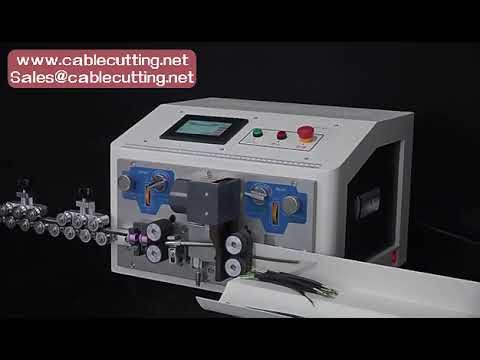 905/906 Vollautomatische Manteldraht-Abisoliermaschine – 4 oder 6 Räder, optionaler Manipulator für Kabelkerne