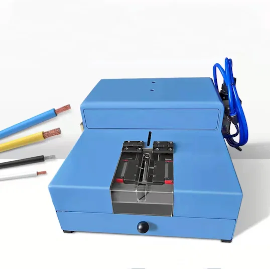 Pneumatischer Abisolierer (ohne Klingenwechsel) WPM-0.5-10mm - Halbautomatische Drahtbürstmaschine