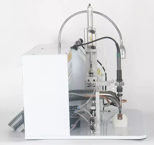 Halbautomatische Multifunktions-Lötmaschine für Fußschalter-Steckverbinder WPM-USB08 Thumb